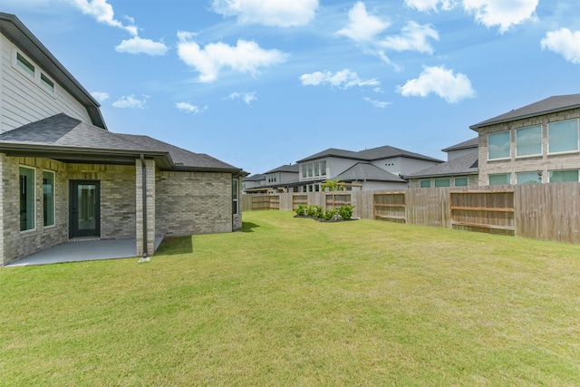 21606 Laggan Cliff Ln, Cypress, TX 77433 - view of yard featuring a patio area