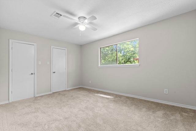 5310 Brownlee Ln, Spring, TX 77379 - unfurnished bedroom featuring carpet floors, baseboards, and ceiling fan