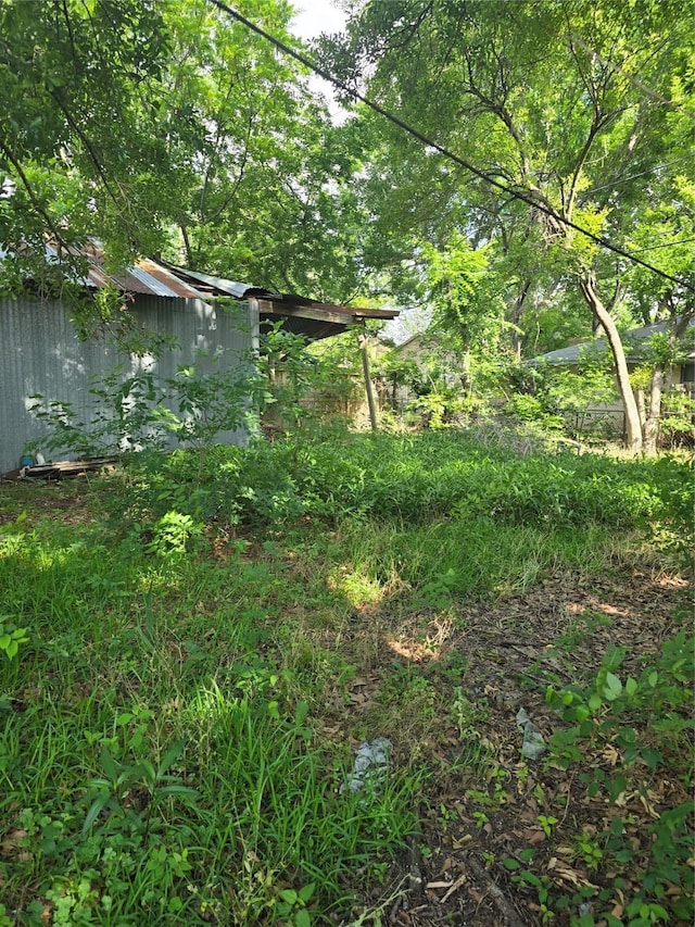 view of yard