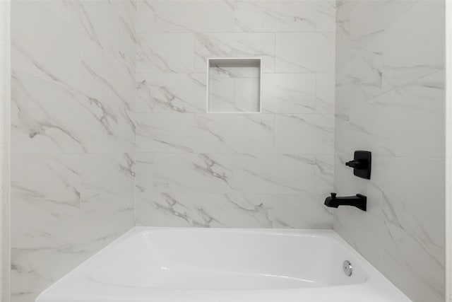 2610 Moss Hill Dr, Houston, TX 77080 - bathroom featuring a bath and a shower