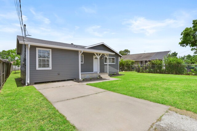 3221 Hage St, Houston, TX 77093 - view of front of home with driveway