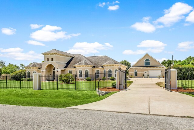 2119 Red Bird Ln, Brookshire, TX 77423 - view of front of property featuring stucco siding and driveway