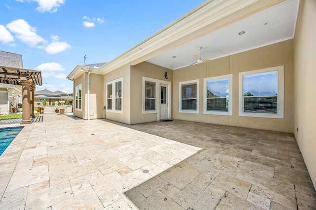2119 Red Bird Ln, Brookshire, TX 77423 - view of patio / terrace featuring an outdoor pool