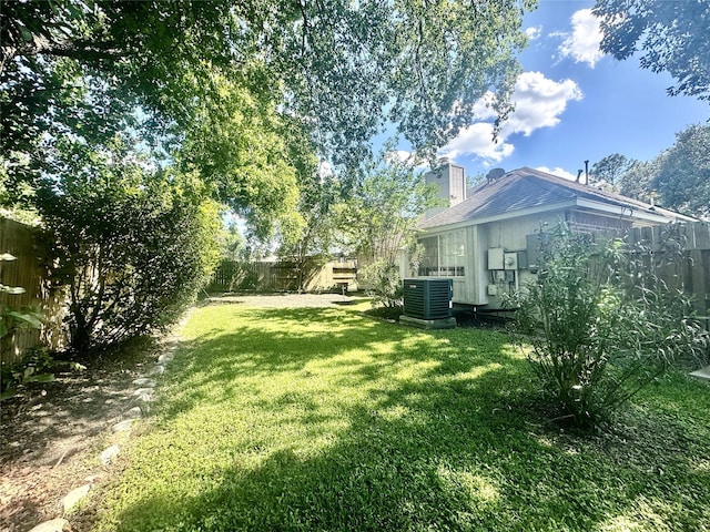 9630 E Withers Way Cir, Houston, TX 77065 - view of yard with cooling unit