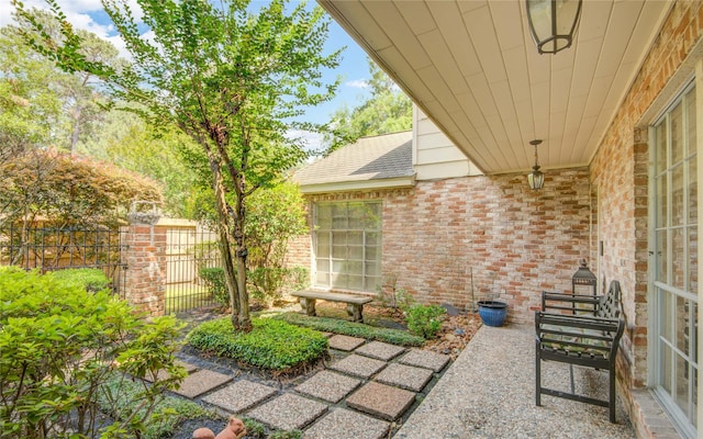 5410 Coral Ridge Rd, Houston, TX 77069 - view of patio / terrace with fence