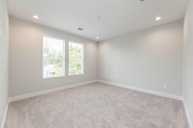 3312 Bremond St, Houston, TX 77004 - empty room featuring carpet, baseboards, and recessed lighting