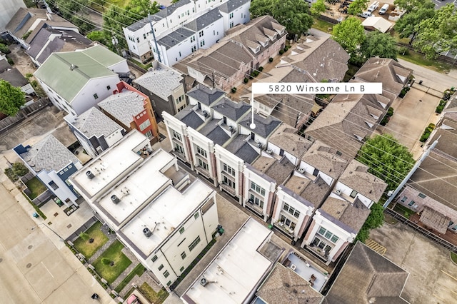 5820 Winsome Ln Unit B, Houston, TX 77057 - bird's eye view