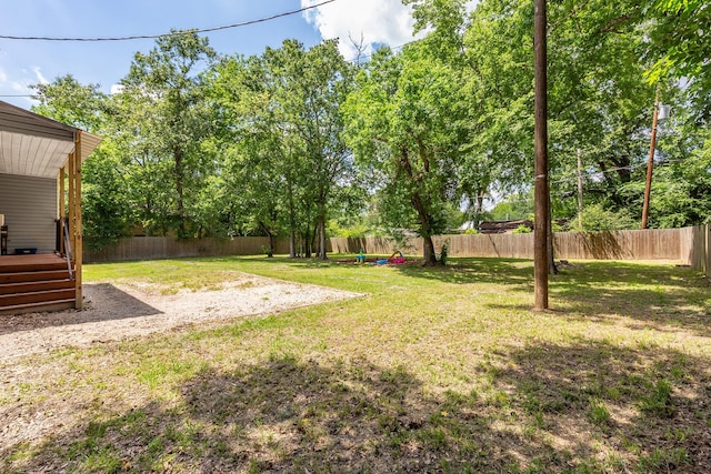 240 7th St, Trinity, TX 75862 - view of yard