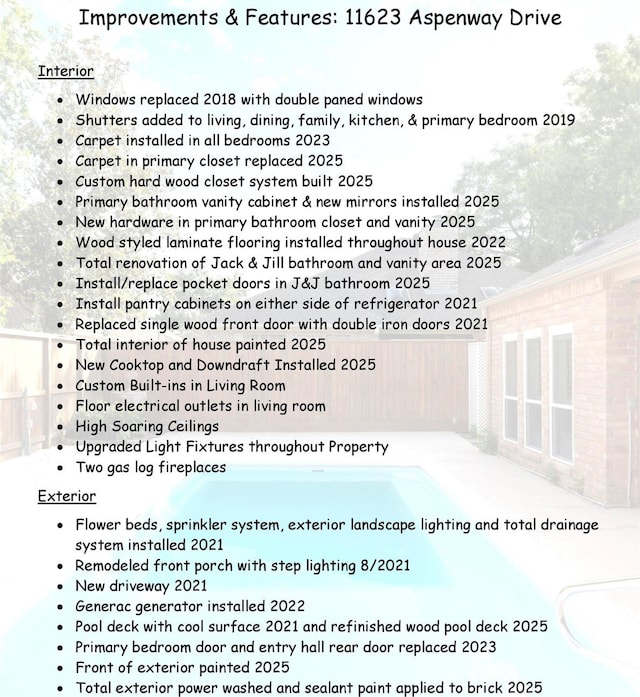 11623 Aspenway Dr, Houston, TX 77070 - view of a document