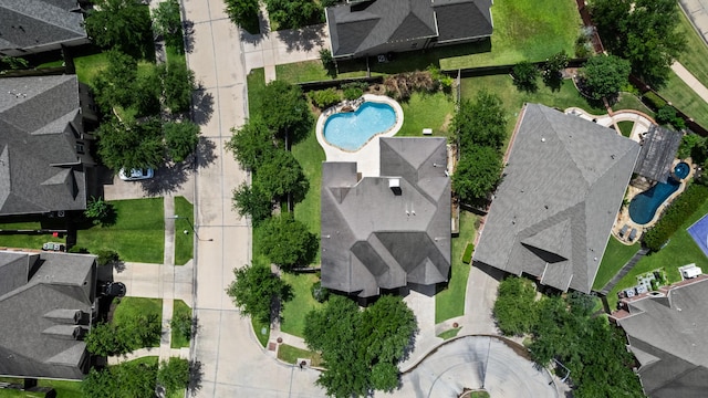 4603 Red Hawk Ct, Sugar Land, TX 77479 - aerial perspective of suburban area featuring a pool