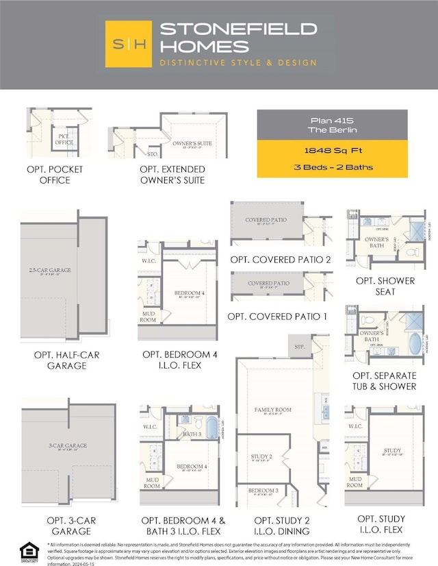 2807 Parthenon Pl, New Caney, TX 77357 - view of home floor plan