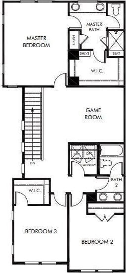 9829 Heritage Run Ln, Houston, TX 77080 - property floor plan