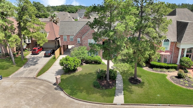 17414 Naremore Ct, Spring, TX 77379 - aerial perspective of suburban area