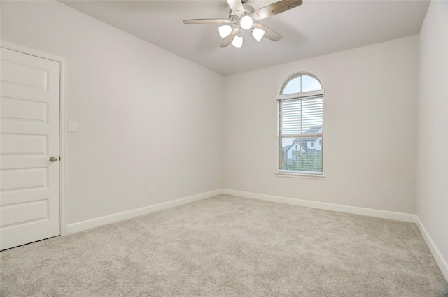 2327 Partridgeberry Ln, Katy, TX 77494 - carpeted spare room with baseboards and a ceiling fan