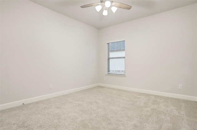 2327 Partridgeberry Ln, Katy, TX 77494 - carpeted empty room featuring baseboards and ceiling fan