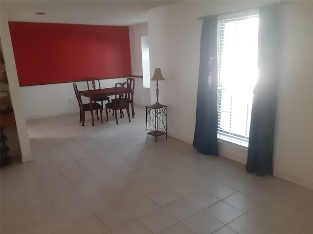 4927 Algernon Dr, Spring, TX 77373 - dining area featuring light tile patterned flooring