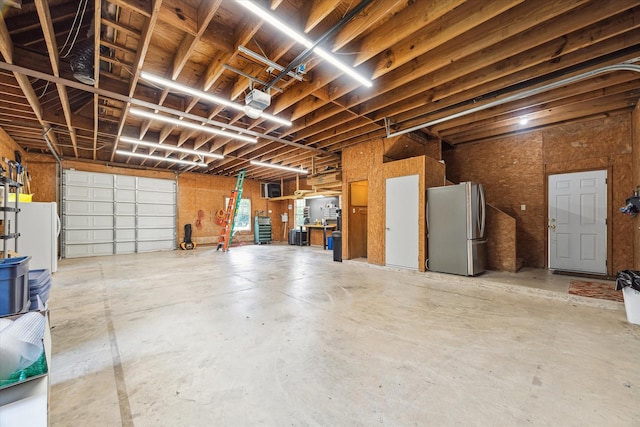 4323 Colony W Dr, Richmond, TX 77406 - garage with freestanding refrigerator