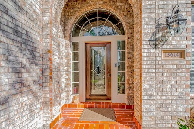 15614 Stable Brook Cir, Cypress, TX 77429 - property entrance featuring brick siding