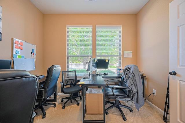 5018 Longlane Dr, Houston, TX 77084 - carpeted office space featuring baseboards