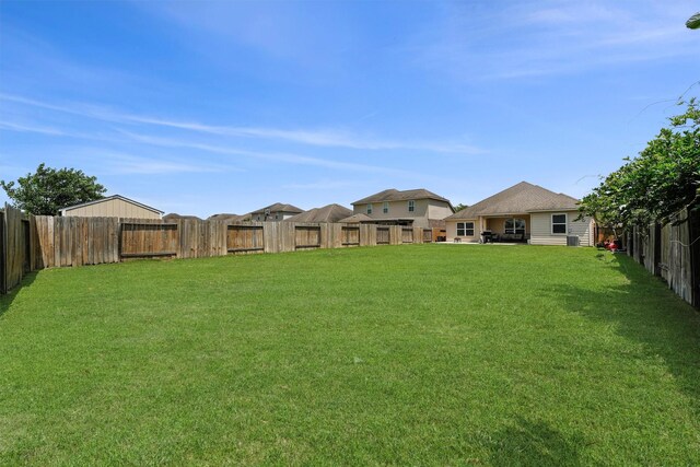22607 August Crow Dr, Hockley, TX 77447 - view of yard