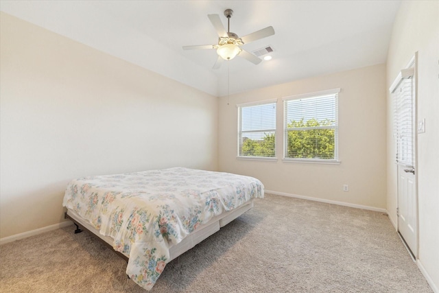 6015 Turner Shadow Ln, Sugar Land, TX 77479 - bedroom with baseboards, carpet, and a ceiling fan