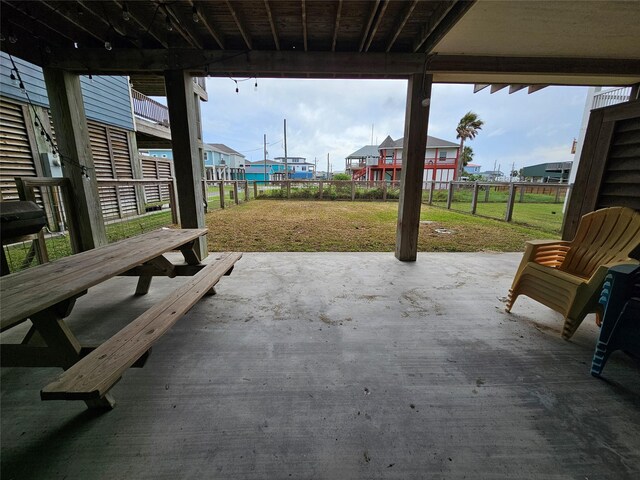 833 Kahla Dr, Crystal Beach, TX 77650 - view of patio / terrace