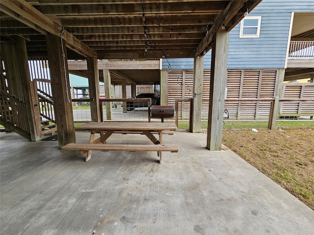 833 Kahla Dr, Crystal Beach, TX 77650 - view of patio / terrace