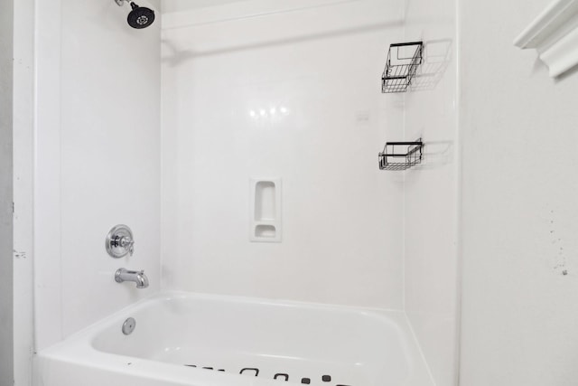 5023 Royal Arbor Ln, Houston, TX 77084 - bathroom featuring washtub / shower combination