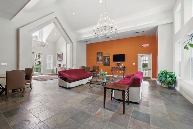 1330 Old Spanish Trl Unit 7207, Houston, TX 77054 - lobby featuring high vaulted ceiling and recessed lighting