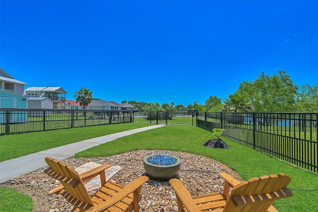 607 29th St, Dickinson, TX 77539 - view of yard featuring a residential view