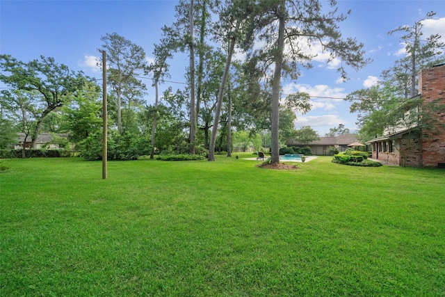1710 Magnolia Ln, Kingwood, TX 77339 - view of green lawn