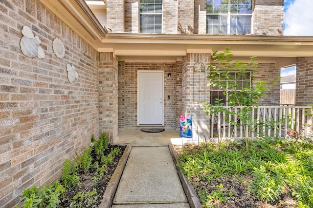 7918 Swan Ln, Baytown, TX 77523 - view of exterior entry with brick siding