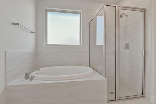 13140 Soaring Forest Dr, Conroe, TX 77302 - full bath featuring a bath and a stall shower