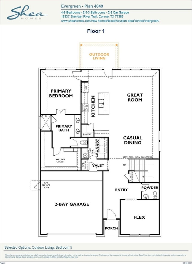 13140 Soaring Forest Dr, Conroe, TX 77302 - room layout