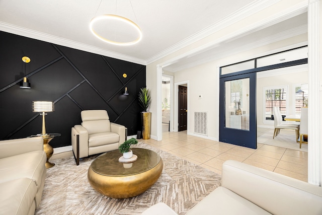 16019 Mickleham Dr, Spring, TX 77379 - common area featuring ornamental molding