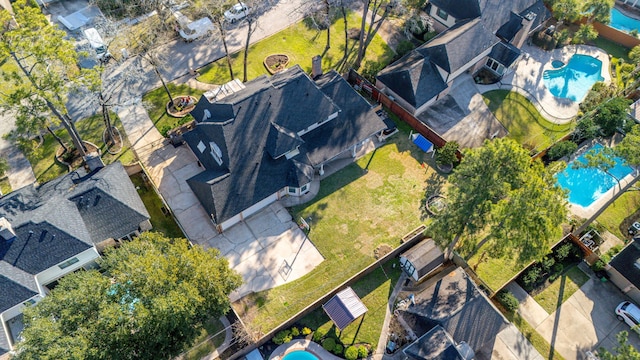 16019 Mickleham Dr, Spring, TX 77379 - view of property location featuring a pool