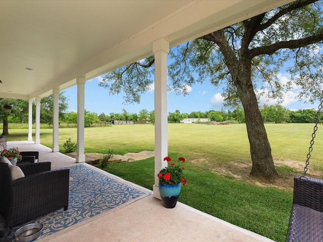 8253 Carolyn St, Santa Fe, TX 77517 - view of patio / terrace