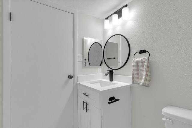 18010 Santolina Ln, Katy, TX 77449 - bathroom featuring toilet and vanity