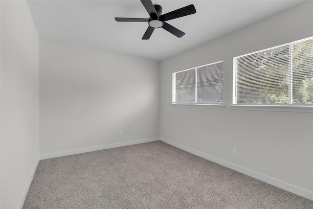 18010 Santolina Ln, Katy, TX 77449 - carpeted spare room with plenty of natural light, ceiling fan, and baseboards
