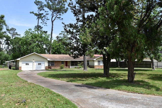 5216 Sue Marie Ln, Houston, TX 77091 - ranch-style house featuring driveway, an attached garage, and brick siding