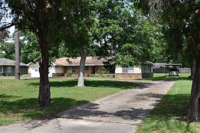 5216 Sue Marie Ln, Houston, TX 77091 - view of front of home with asphalt driveway and brick siding
