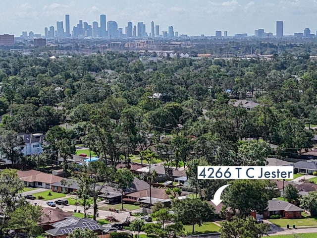 4266 T C Jester Blvd, Houston, TX 77018 - bird's eye view of skyline