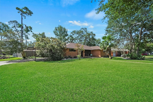 4266 T C Jester Blvd, Houston, TX 77018 - ranch-style house featuring brick siding