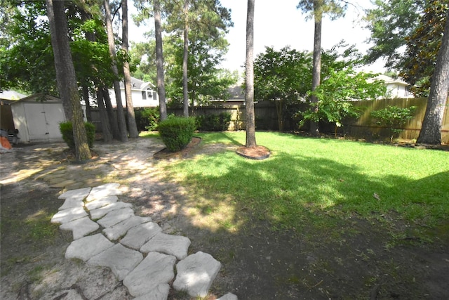 20815 Crimson Oak Trl, Humble, TX 77346 - view of yard with a storage shed and an outdoor structure