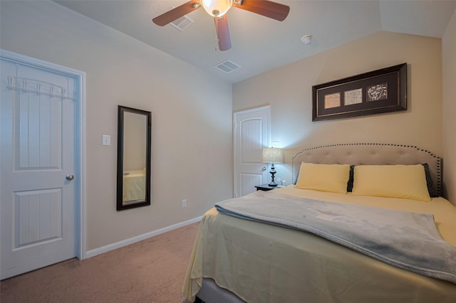 8113 E Pine Creek Bnd, Cypress, TX 77433 - carpeted bedroom featuring baseboards and a ceiling fan