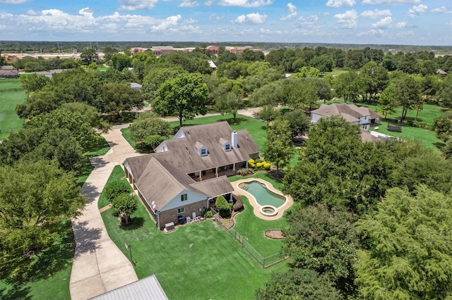 18106 E Cypress Hill Cir, Cypress, TX 77433 - bird's eye view of a tree filled landscape