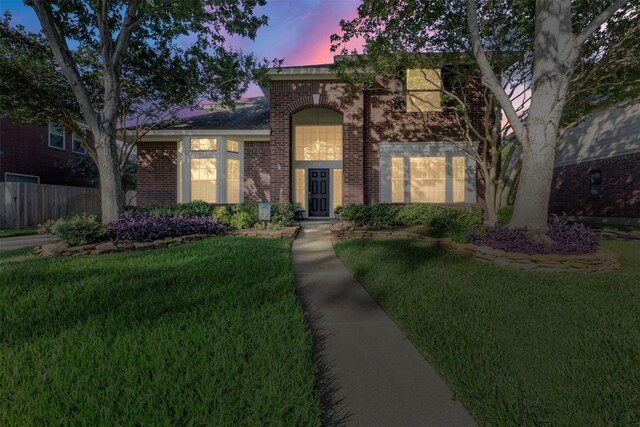 17326 Meadow Heights Dr, Houston, TX 77095 - view of front of house featuring brick siding