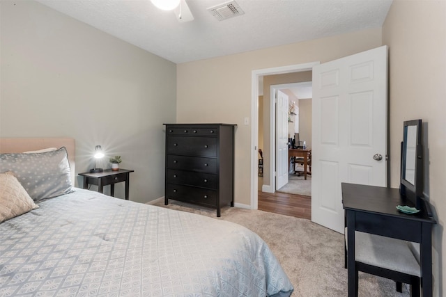 17326 Meadow Heights Dr, Houston, TX 77095 - bedroom with carpet flooring, baseboards, and a ceiling fan
