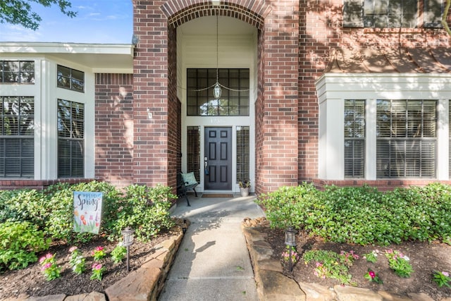 17326 Meadow Heights Dr, Houston, TX 77095 - entrance to property with brick siding