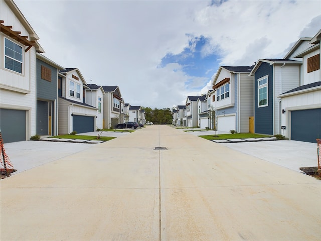 5808 Highland Sky Ln, Houston, TX 77091 - view of concrete street with a residential view